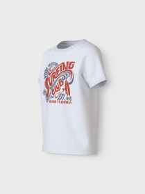 NAME IT T-shirt Vux Bright White Surfing Club